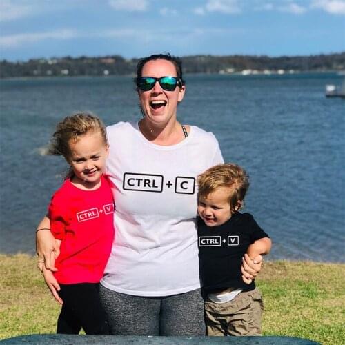 Одинаковы футболки для мамы и дочки Fafami China At AliExpress