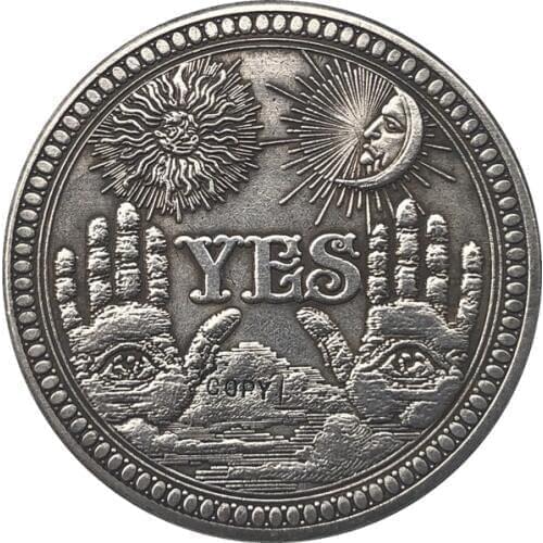 Hobo Nickel USA Morgan Dollar COIN COPY Type 137