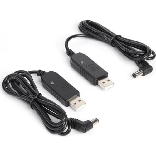USB Charger Cables Radio Accessories Pack of 2 Practical Durable With Indicator Light for BaoFeng UV-8D BF-9700 UV-6R
