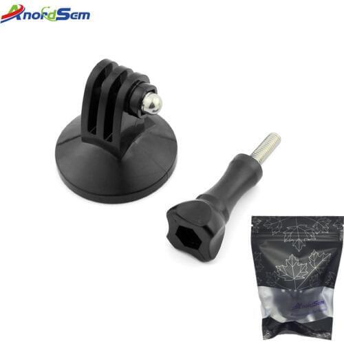 Anordsem Magnetic Holder for Go pro Accessories Magnet Metal Tripod Universal Mount Adapter for Gopro Hero7 6 5 4 3 XiaomiYi 4k