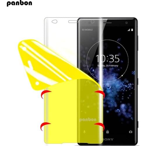 Soft TPU Nano Hydrogel Film for Sony Xperia XZ4 XZ3 XZ2 XZ premium XZ1 X performance compact XZS Screen Protector Full Cover