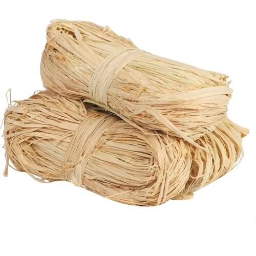 METABLE 150g Natural Ribbon Gift Wrapping Florist Bouquets Decoration Ties 3 Bundles DIY Craft Weaving Garden Use THanging Tags