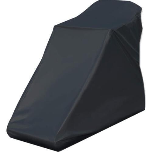 Non-Folding Treadmill Cover Waterproof Treadmill Protective Cover Suitable for Indoor or Outdoor (Black)