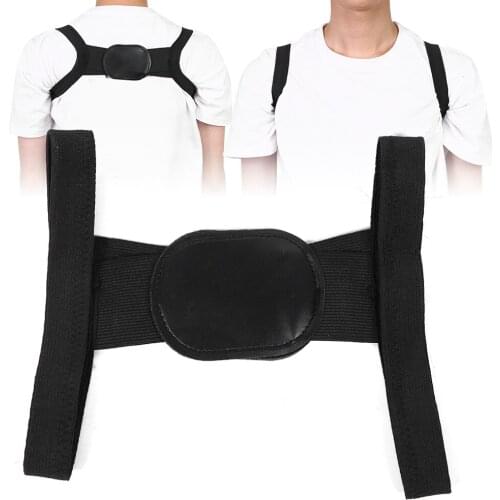 Adult Unisex Invisible Posture Corrector Brace Back Spine Support Hunchback Correction Belt Force Shoulders To Totally Stretch S