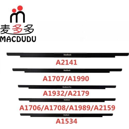 New LCD Bezel Glass Front Trim Logo Cover For MacBook Pro Air A1706 A1707 A1708 A1989 A1990 A2159 A2141 A1534 A1932 A2179