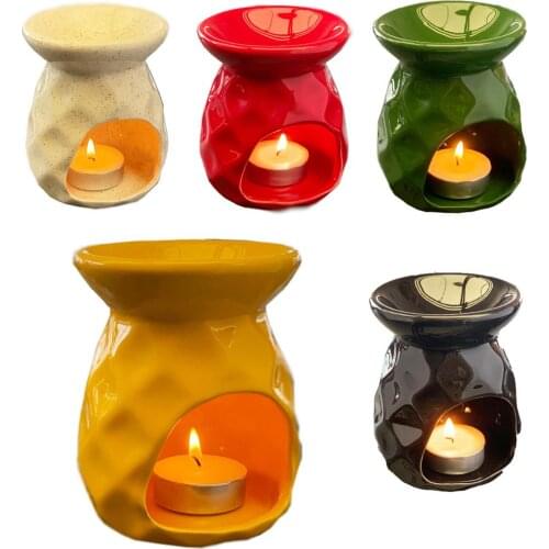 Backflow Waterfall Incense Special Burner stand Handicraft Ceramic fountain Smoke Aromatherapy Cube Home Decoration Gift 1 PCS