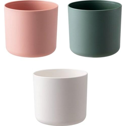 3pcs Solid Color Nordic Industrial Style Mini Plant Small Flower Pot Office Desktop Decoration Home Garden Flower Pots New