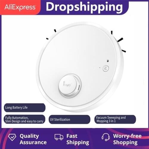 2021 Automatic Robot 3-In-1 Smart Wireless Sweeping Vacuum Cleaner Dry Wet Cleaning Machine Charging Intelligent Vacuum Cleaner