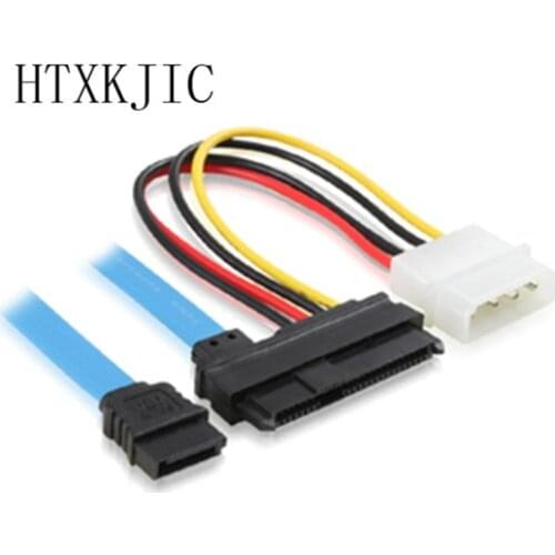 SAS Serial Attached SCSI SFF-8482 to SATA 7 Pin SATA Serial ATA to SAS 29 Pin and 4 Pin Power Adapter Connector Cable