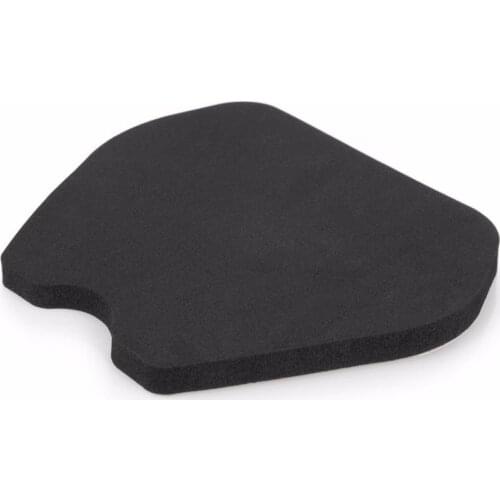 Motorcycle Race Racing Foam Seat Pad Adhesive 1cm Thick Black Universal Fit