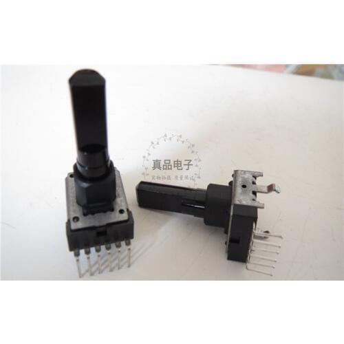 RK12 Japan A10K double left and right sound electronic musical instrument mixer volume A103 potentiometer handle 22MM switch