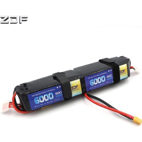 ZDF 6000mAh 12S 50C/100C 44.4V Battery For Helicopter Fixed Wing