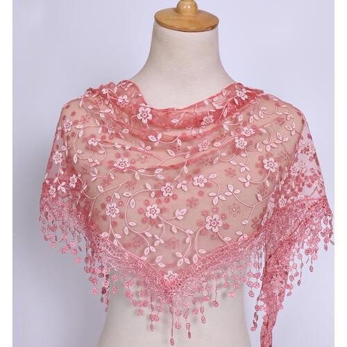 Women Scarf Wrap Floral Shawl Tassel Scarf Womens Scarves Poncho Fabulous Elastic Shawl Neckerchief Echarpe A004