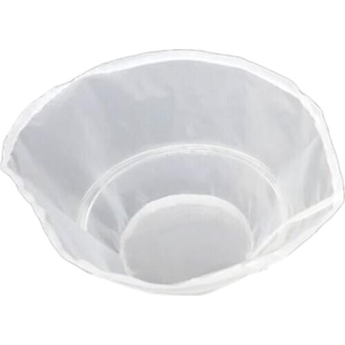 160 Mesh Reusable Fine Mesh Wine Strainer Juice Soy Milk Nut Milk Tea Nylon Filter Bag Bowl Shape Food Coffee Filter