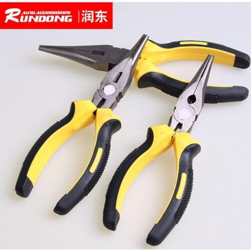6 inch multi-function pliers household pointed flat-mouthed pliers car emergency tools