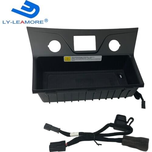 Leamore Car Accessories 10W TUCSON 2016-2018 Fast Wireless Charger For QI Mobile Phone Wireless Phone Charger