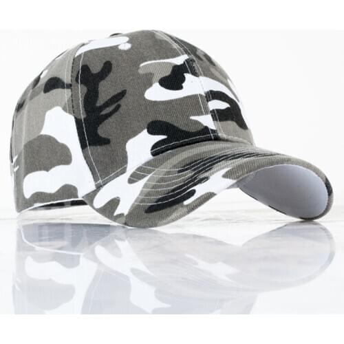 Men Baseball Cap Jungle Hunting Hat for Unisex Dad Hats New All-Match Fashion Hats Army Tactical Camouflage Caps