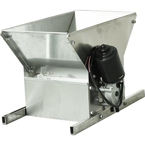 Can Crusher Electric Stainless Steel Electric Double Wheel Crusher Small Family Home-Brewed Wine Fruit Wine 24V