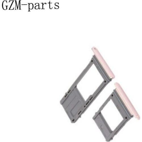 GZM-parts 100pcs/lot For Samsung Galaxy A7 (2017) A720 SIM Card Tray Slot Holder Replacement Part Dual & Single Sim Tray