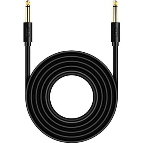 6.35mm cable is suitable for guitar microphone musical instrument cable electric box guitar bass amp 6.5 male to male audio cabl