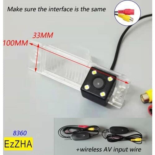 8 LED light Trajectory Tracks Car rear view camera for Hyundai new Tucson IX35 2015 2016 Night Vision Reverse Parking Camera