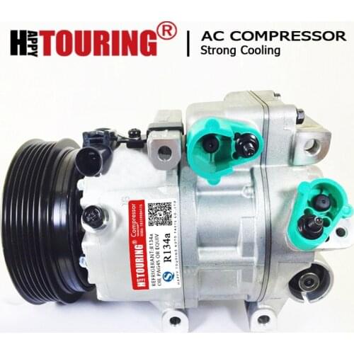 AC Compressor for HYUNDAI i30 MK1 SANTA FE MK2 SONATA KIA CEED 977012R340 977012B150 977012B151 977012L300 977012L302 977011H300