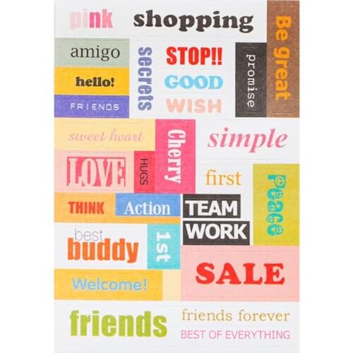 15packs/lot Cute Vintage Postmarks Sticker Multifunction Cartoon DIY Paper Sticker Sign post Label Student diy diary sticker set