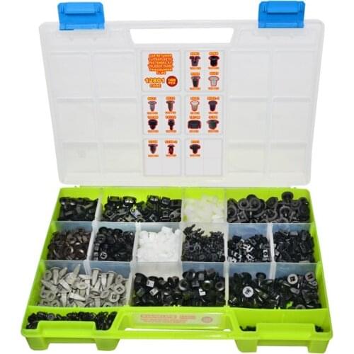 Clip Set Bag VW Trim Bumper Trim fastener for Isolated Grup4 1400 Parts + Car-Push Pin-Trim rivet