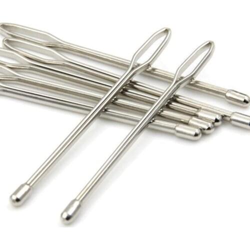 Stainless Steel Elastic band Threaders Guide Belt Ribbon Wearing Tools Clip Tweezers Craft Sewing Pants rubber Band Accessories