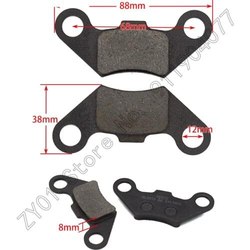 Motorcycle Front Brake Pads For CFMoto CF500 500cc CF600 600cc X5 X6 X8 ATV UTV Motorcycle Accessories