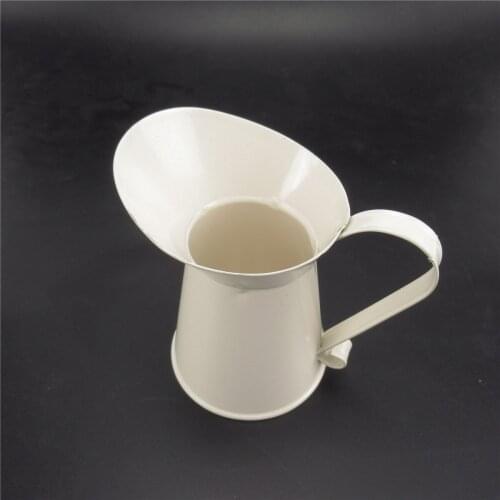 Vintage Shabby Flower Vase Tin Art Watering Can Pitcher Jug Wedding Home Decor