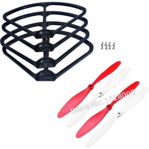Wltoys Professional Drones Multicopter XK X380 FPV Spare parts Protective frame +Propeller