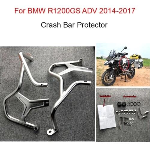 Engine Highway Guard Crash Bar Bumper Frame Protection For BMW R1200GS R 1200GS 1200 GS Adventure Adv 2014 2015 2016 2017 2018