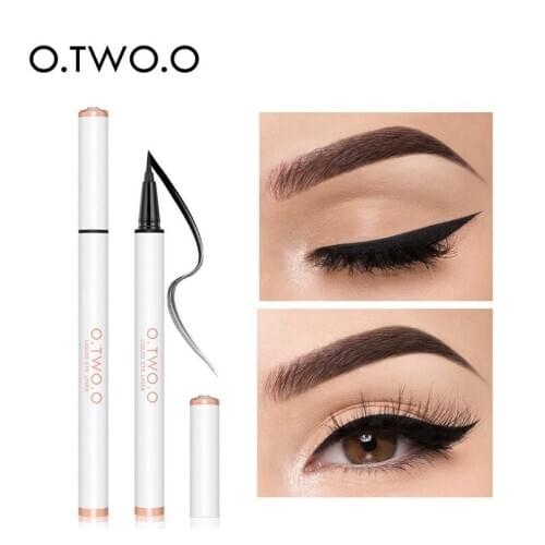 O.TWO.O Liquid Eyeliner Waterproof Black Color Long Lasting Smooth Fast Dry Easy to Control Cat Eye Liner Makeup T1530