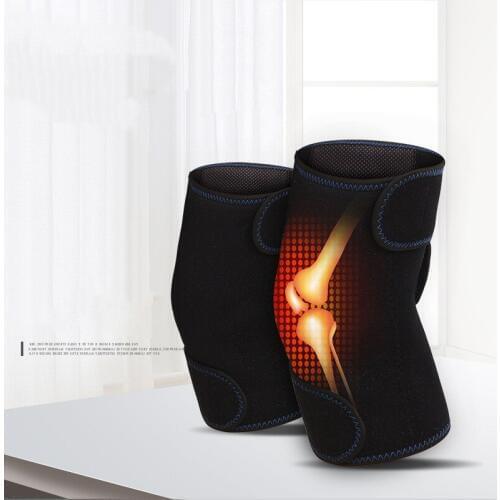 1 Pair Warm Winter Self Heating Knee Protectors Outdoor Cycling Hiking Knee Pads Spontaneous Heating Thicken Knee Sleeves