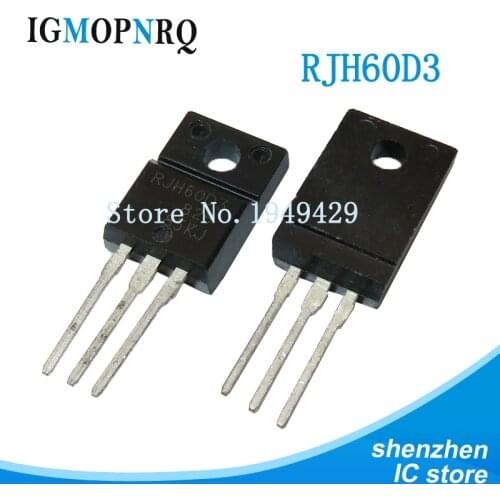 10PCS RJH60D3DPP TO-220F RJH60D3 TO220F RJH60D3DPE new