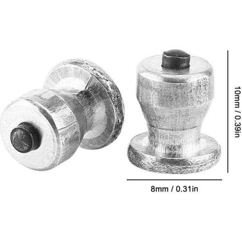 50/100PCS Winter Wheel Lugs 8x10mm Car Tires Studs Screw Anti-Slip Snow Tire Wheel Spikes Hard Alloy Studs For Car Motorcycle