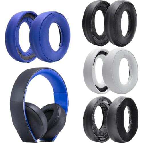 Ear Pads Cushion Headband Pads Cover for sony Play Station Gold Wireless CECHYA-0083 Stereo 7.1 Virtual Surround Headphone