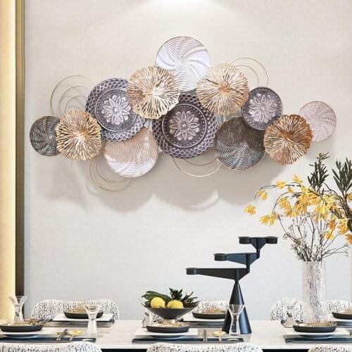 Home decoration wall Modern home decor Room decoration accessories Creative 3D Metal Flower Aesthetic room decor wall stickers