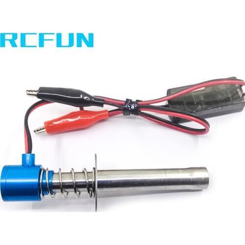 HSP Electric candles Glow Plug Starter Igniter for 1:8 1:10 Nitro Buggy Truck RC Model Car Rock crawler car