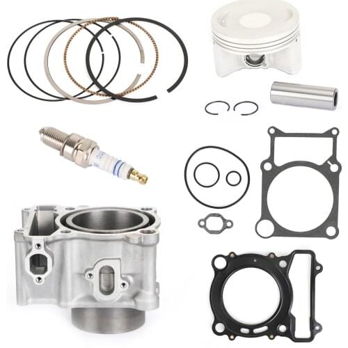 Areyourshop Cylinder Piston Gasket Kit 84.5mm For Yamaha Kodiak 400 2000-2006 Grizzly 400 2007-2008 5GH-11310-00-00 Motor Parts