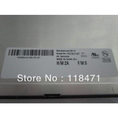 Original A+ Grade M150XN07 V1 15.0 inches TFT LCD Panel for AUO