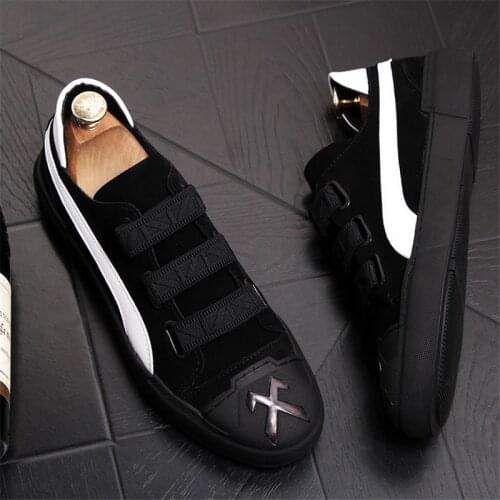 Autumn Fashion Slip On Mens Loafers British Lazy Male Casual Flat Shoes Moccasins