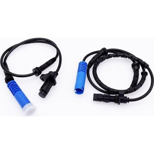 Front & Rear 2 Pcs ABS Wheel Speed Sensor For BMW E39 520i 525i 528i 530i 540i M5 34526756375 34526756376 1998 1999 2000-2003