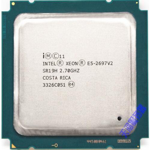Intel xeon e5 2697 v2 2.7GHz 30M QPI 8GT/s LGA 2011 SR19H C2 E5-2697 v2 CPU Proce E5-2697V2