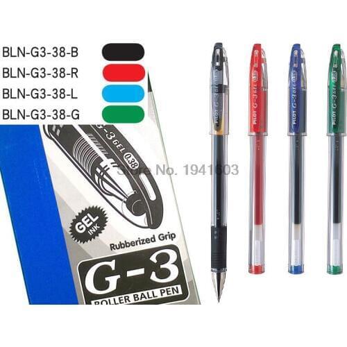 2018 Japan 4 Pieces Pilot BLN-G3-38 signature pen office and school Rollerball pen Gel Ink Pen 0.38MM wholesale