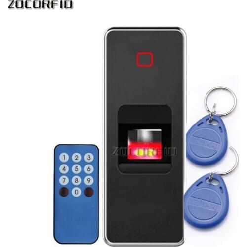Fingerprint Recognition Password Key Lock Access Control Machine Biometric Electronic Door Lock RFID Reader Scanner System
