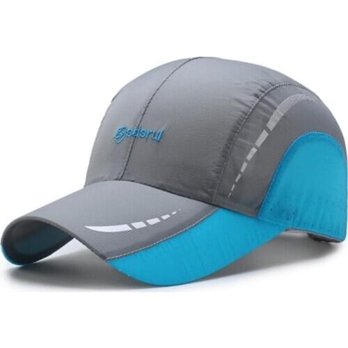 Adult Womens Anti-UV Sports Cap 2020 Summer New Ultra-thin Breathable Baseball Caps Adjustable Mens Brands Fishing Cap Unisex