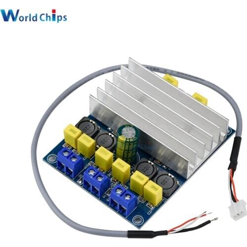 TDA7492 2 x 50W D Class High-Power Digital Amplifier Board AMP Board+ Radiator