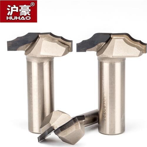 1pc 1/2" 1/4" Shank PCD Cabinet Door Carving Router Bit Diamond CVD Coating Edge Mould Endmill Woodworking Cutter